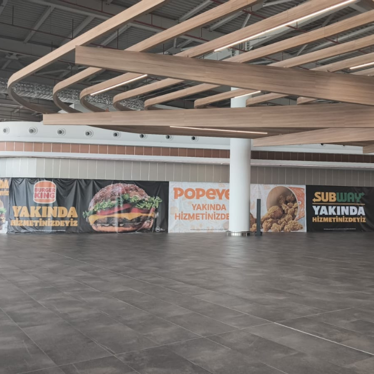 Adana Havalimanı Burger King - Popeyes - Subway.